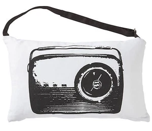 RADIO Dekokissen mit Füllung 30x50cm / Kissen, Sofakissen, Couchkissen - Bild 1 von 1