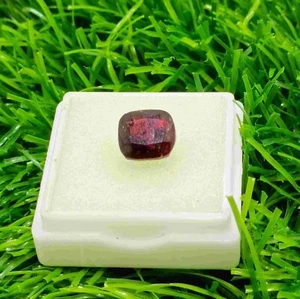 Natürlicher Edelstein 3,7 Karat Pyrop oder roter Granat im Fussionsschliff aus Pakistan - Bild 1 von 4