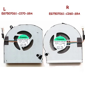 POUR Ventilateur processeur Dell Alienware 15 R3 R4 EG75070S1-C260-S9A EG75070S1-C270-S9A L+R - Photo 1/8