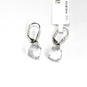 Natural Oval Shape Garnet 925 Silver Earring Beautiful Handmade Designer Earring - Picture 1 of 8