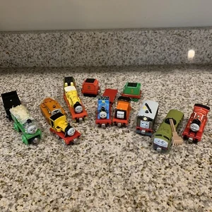 Thomas & Friends Diecast Wood Take Along Lot of 12 Train Engines Tenders - Picture 1 of 5