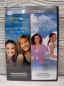 Anywhere but Here / Where the Heart Is (DVD, 2008, 2-Disc Set) Double Feature - Foto 1 di 2