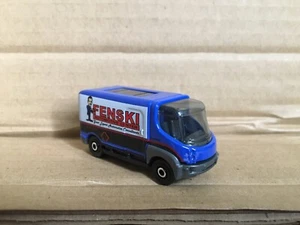 Matchbox MBX 2019 cabina de servicio exclusiva International eStar azul furgoneta eléctrica - Imagen 1 de 2