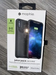 Morphie Juice Pack Zugang iPhone XS Max kabelloses Aufladen Handyhülle