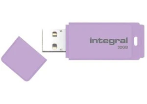 INFD32GBPASLH Integral USB Flash Drive 2.0 Pastel-32Gb Lavender - Picture 1 of 1