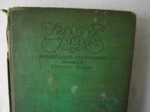 Treasure Island 1927 Robert Louis Stephenson Illus Edmund Dulac HB 1st Ed Rare - Picture 1 of 1