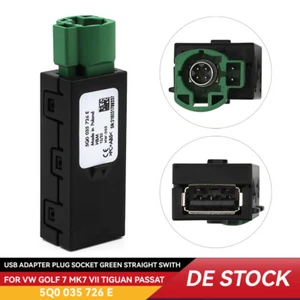 5Q0035726E MIB2 USB Carplay Media Switch Instalación Enchufe para VW Golf 7 Coche - Imagen 1 de 8