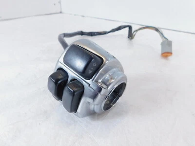 Interruptores de señal de giro bocina manillar izquierdo Harley Davidson Softail Dyna Sportster Foto 1 de 4