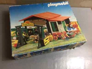 VINTAGE BOX ONLY FOR PLAYMOBIL SET 3775 PONY RANCH - Picture 1 of 7