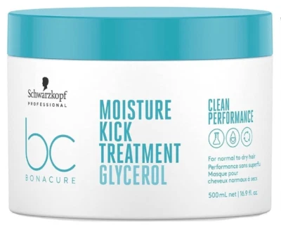 Máscara de Tratamento Schwarzkopf BC Moisture Kick Glicerol 500ml – Hidratação Profunda - Imagem 1 de 4