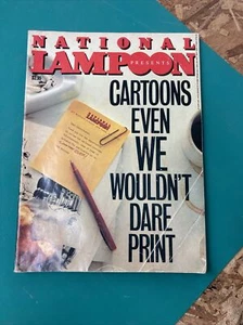 National Lampoon's Cartoons Even We Wouldn't Dare Print 1984 Edition Great Shape - Picture 1 of 11