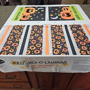 Beggars Night Buddies Panel 35x42 Patrick Lose Northcott Halloween Table Runner - Picture 1 of 7