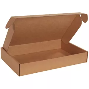 19" X 12" X 3" Kraft Deluxe Literatura Mailer (25 por paquete) - Imagen 1 de 1