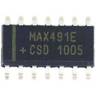 5pieces MAX491ECSD+T SOIC-14 MAX491E   RS-485/RS-422 #A6-33