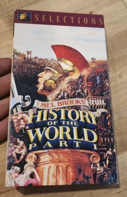 History of the World  Part 1  (1981, VHS) Mel Brooks, Dom DeLuise, Madeline Kahn - Image 1 of 4