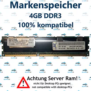 64 GB (16x 4 GB) Rdimm ECC Reg DDR3 Dell PowerEdge R610 R710 R715 Server RAM - Picture 1 of 1