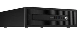 HP EliteDesk 800 G1 i3 4150 3,5GHz 4GB 256GB SSD DVD-RW Win 7 Pro Desktop SFF - Bild 1 von 1