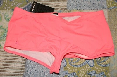 XL NUEVO CON ETIQUETAS Juniors Hurley Swim Rosa Único Sólido Niños Pantalones Cortos Traje de Baño Foto 1 de 4