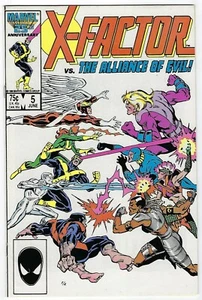 X-Factor # 5 1. Druck VF/NM 1986 (1. Serie) 1. Cameo der Apokalypse - Bild 1 von 3