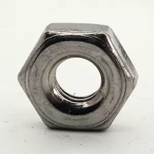 10-32 Machine Screw Hex Nuts Stainless Steel 18-8 (Qty 100) - Picture 1 of 4