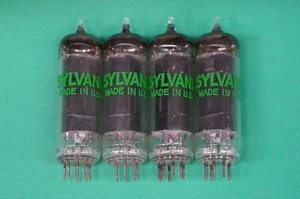 25C5 - TV / AUDIO / GUITAR / AMPLIFIER / HAM / RADIO tube - lot of (4) - Picture 1 of 1