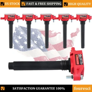 Set of 6 Ignition Coils Pack UF648 For Chrysler Jeep Dodge Ram 3.6L #05149168AI - Bild 1 von 12