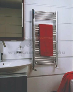 Cordivari (Italy) Chrome Hydronic Towel Warmer Curved 20''x28'' - Picture 1 of 8