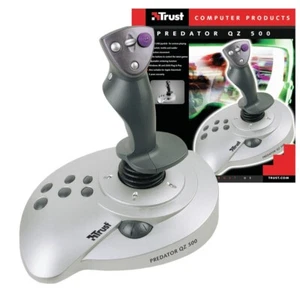 Trust Predator QZ500 QZ 500 joystick computer controller pad no ps5 xbox drivers - Foto 1 di 13