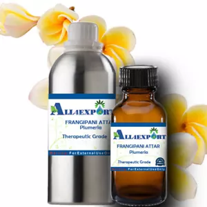 PURE FRANGIPANI ATTAR Plumeria NATÜRLICHER PFLANZLICHER DUFT AROMA - Bild 1 von 29
