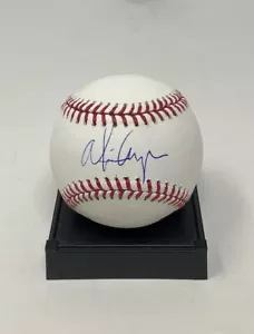 Alice Cooper Autographed Signed Rock Singer Musician ROML Baseball JSA COA - Picture 1 of 2
