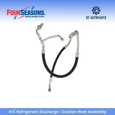 For 1989-91 GMC V2500 Suburban Discharge  Suction Line Hose Assy 4 Seasons  - Image 1 of 4