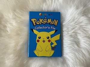 Pokémon Funfax Collectors File (Used Condition Missing Some Stickers) - Picture 1 of 16