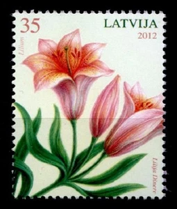 Lilie. 1W. Lettland 2012 - Bild 1 von 1