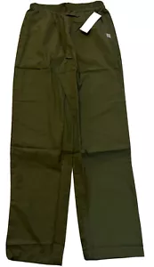 UA Butter-Soft Unisex Scrub Bottom, Olive Drawstring Elastic Waist Pants -Small - Picture 1 of 5