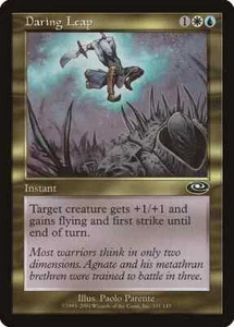 GEWAGTER SPRUNG X 4 E/X + PLANESHIFT MAGIC THE GATHERING - Bild 1 von 1