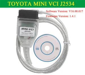 V17.10.012 Mini VCI Techstream TIS Toyota für Diagnosekabel einzelnes J2534 - Bild 1 von 12