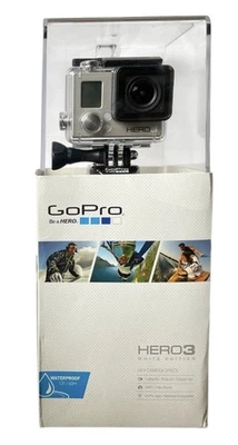 GoPro Hero3 WHITE Edition "Be a Hero" Action Camera Waterproof 1080P - Image 1 of 4