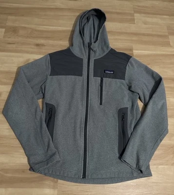 Patagonia Performance Better Sweater Hoodie Men’s Small Gray Full Zip Fleece - Image 1 of 4