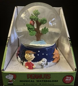 Erdnussbaum musikalische Schneekugel Wasserkugel Baum im Paket NEU - Bild 1 von 4