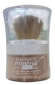 L'OREAL True Match Mineral Powder Foundation Light Ivory W1-2 /458 Sealed Loreal - Picture 1 of 3