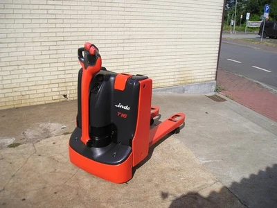 Niederhubwagen, Stapler, Elektrohubwagen, Hubwagen,Foto 2, Linde, NUR ~1300 Std - Bild 1 von 4