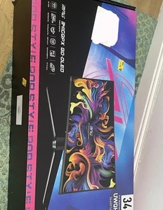 MSI MPG 341CQPX QD-OLED 34-inch, UWQHD, 240Hz, Curved Gaming Monitor - Picture 1 of 1