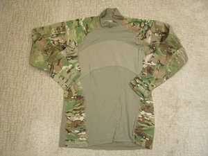 Army Combat Shirt Mens Large Multicam Camo Flame Resistant Tactical Uniform Top - Picture 1 of 7