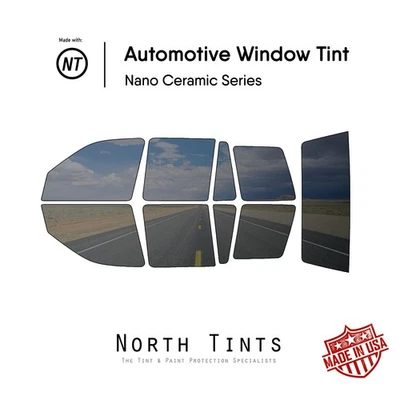 Nano Ceramic PreCut Window Tint Film for Land Rover Freelander 2002-2005 4 Dr - image 1 of 4