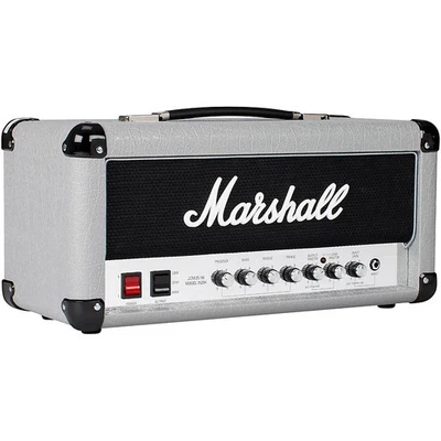 Cabezal de guitarra Marshall Mini Silver Jubilee 20W tubo plateado Foto 1 de 2