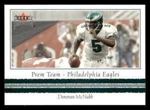 Donovan McNabb 2002 Fleer Premium Prem Team Card #11 PT Philadelphia Eagles - Picture 1 of 2