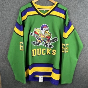 Mighty Ducks Gordon Bombay Jersey Men's Size L With Strap - Picture 1 of 7
