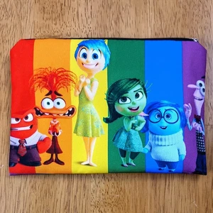 Inside Out 2 Regenbogen Make-up Kosmetiktasche Reißverschluss - Bild 1 von 3
