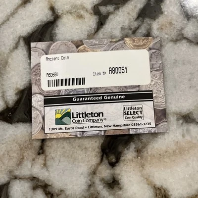 Littleton Ancient Coin Widow's Mite Parable, Ancient Judea - Image 1 of 3