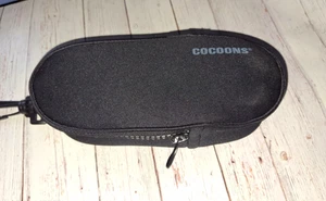 Cocoons Sonnenbrille weiches Etui Reißverschluss Etui schwarz hängende Haken & Clip NEOPRENE - Bild 1 von 8